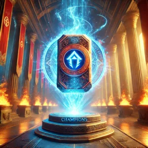 🔥 LORE: THE SYMBOL OF ETERNAL STRENGTH 🔥 Only the strongest warriors, those who have proven themselves in the fire of battle, are worthy to bear the Champion’s Rune. This is not just a mark—it is a sacred artifact, infused with the power of every warrior who has ever dared to defy fate, rise above the rest, and carve their name into eternity. Forged in the heart of The Eternal Forge, this rune was once etched onto the shields of kings, carved into the swords of conquerors, and burned into the very souls of legends. It glows with an unbreakable force, pulsating with the energy of those who refuse to fall. To claim this rune is to embrace the path of the Champion—a path of discipline, willpower, and undeniable strength. But be warned: it does not choose the weak. It calls only to those who are relentless in their pursuit of greatness. 🔥 The Rune has chosen you. Will you bear its mark with honor? 🔥